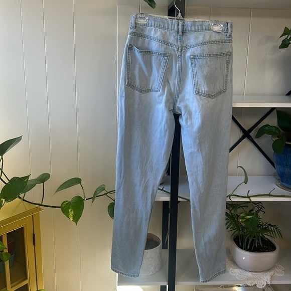 Boyish The Billy High Rise Skinny Jeans Light Wash Sunrise Rigid Denim Size 26 - Picture 8 of 16